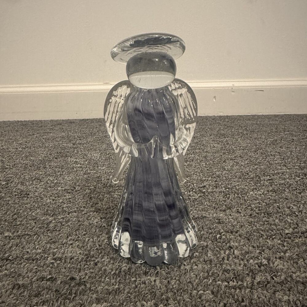 Gibson Art Glass Multicolor Angel